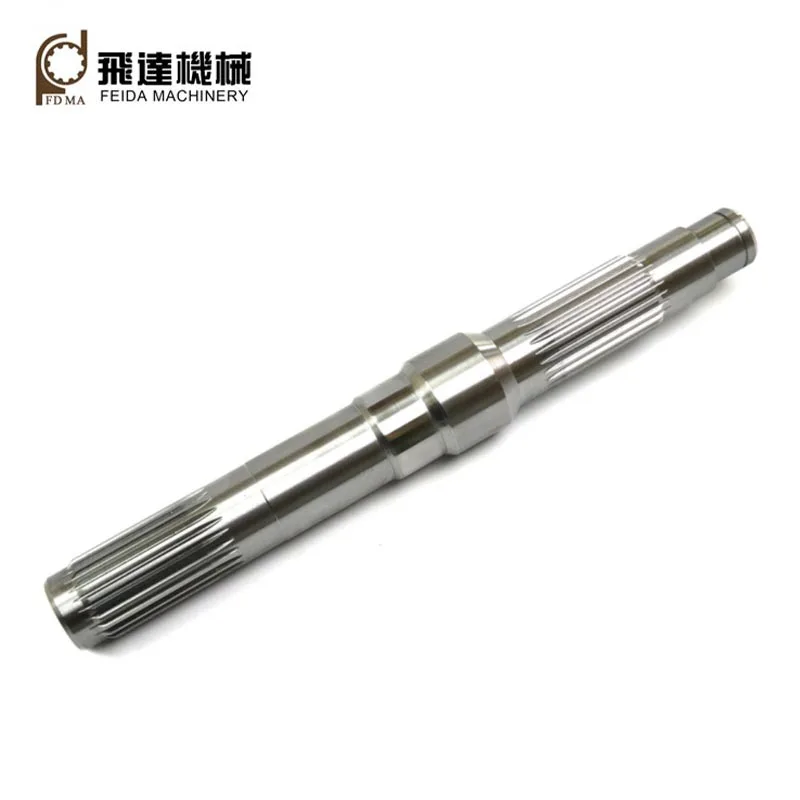 Spline aksler